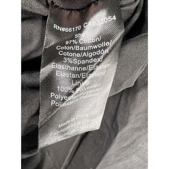 Anthropologie Hutch Bow-Tie Maxi Dress Black Strapless Size 6 - Picture 9 of 9